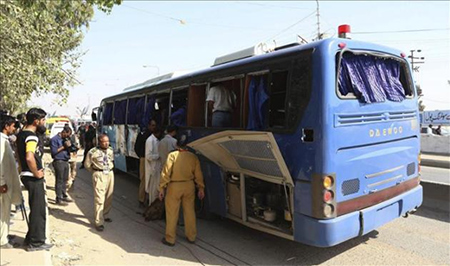 Sanguinario ataque contra viajeros de un autobús en Pakistán